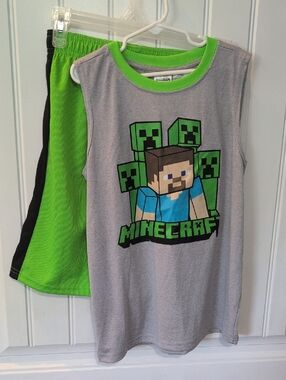Boys' Minecraft Sleeveless Tank Set